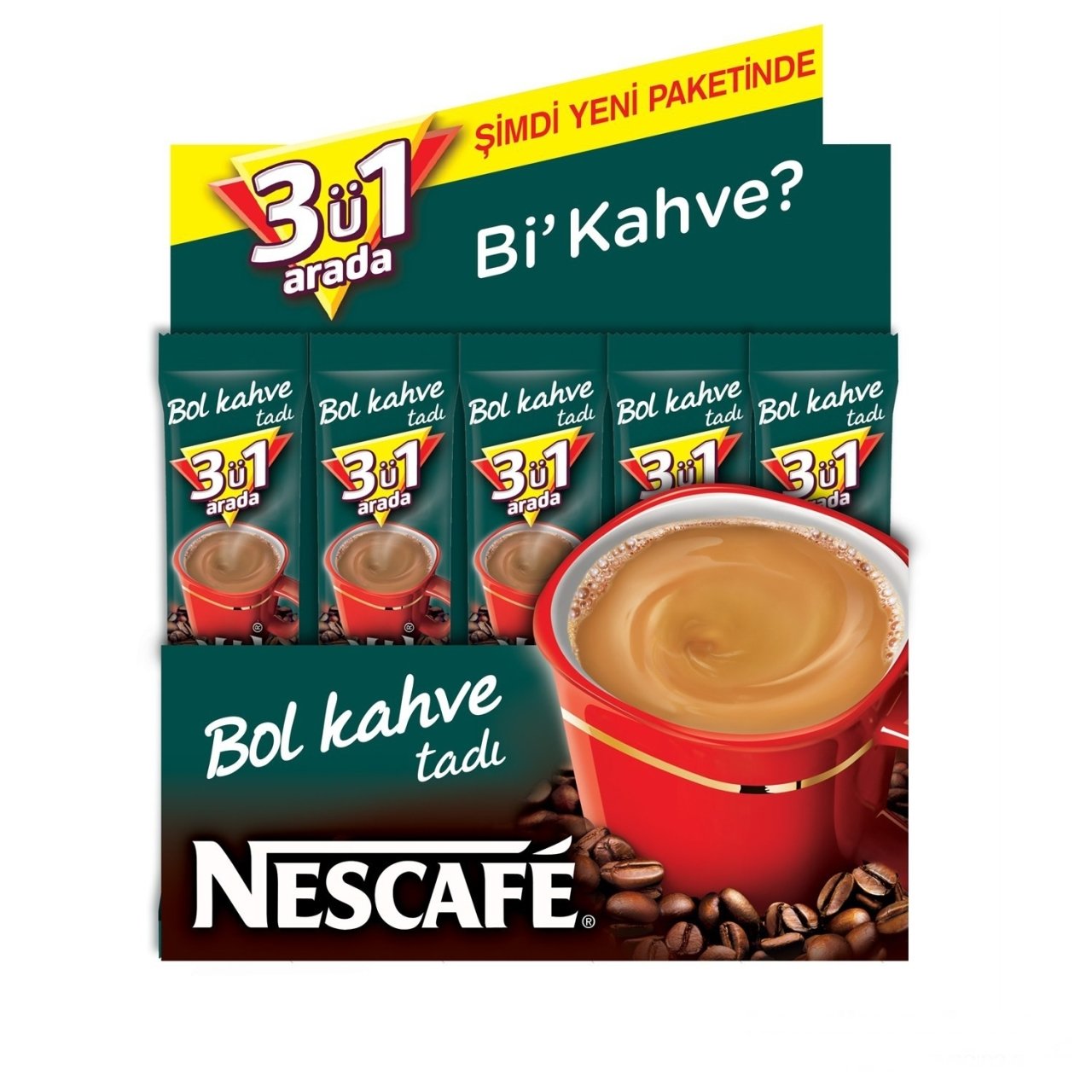 Nescafe 3/1 Fındıklı 48 Li*12 toptan fiyat