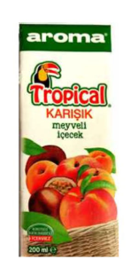 Aroma Tropical 200 ML Karışık*27