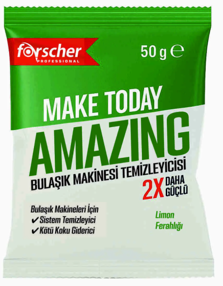Forscher Bulaşık Makine Temizleyici 50 GR*10 toptan fiyat