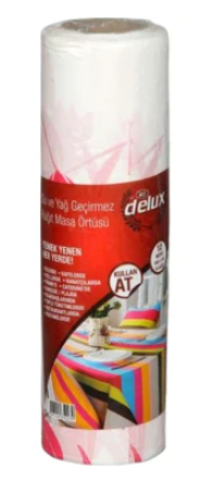 Delux Kullan At - Masa Örtüsü 100x120 Kağıtlı